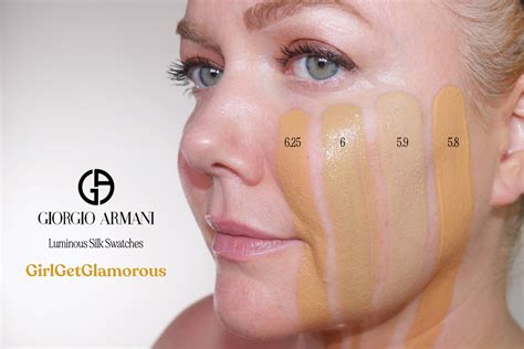 giorgio armani beauty luminous silk foundation swatches|luminous silk foundation shade finder.